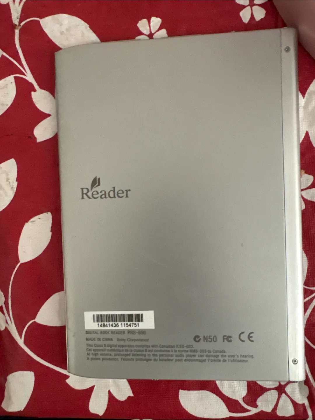 Sony Reader PRS-350 E-Reader - photo 2