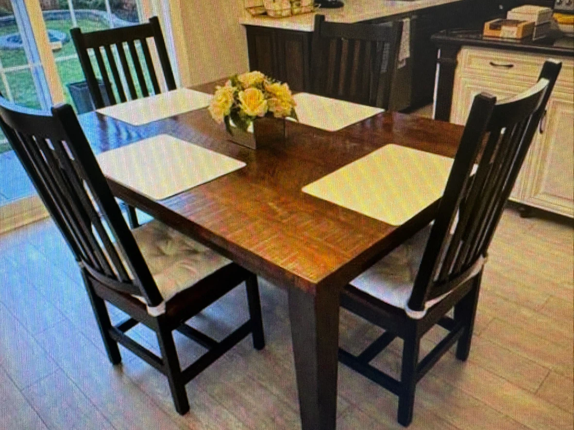 Wooden Dining Chairs ( set of 4 ) - photo 2