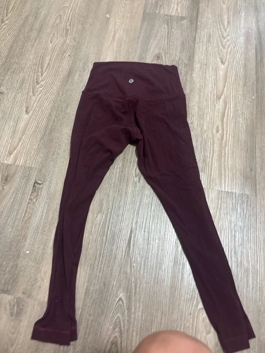 Lululemon Burgundy Leggings - photo 2