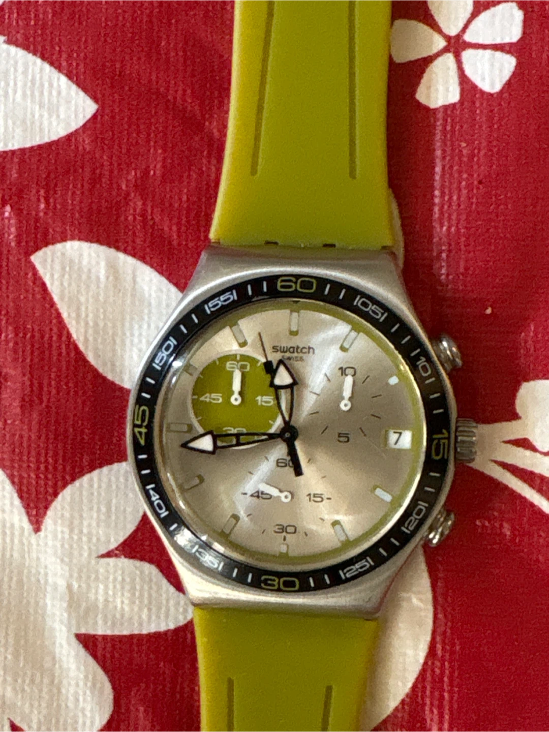 Swatch Irony Watch - Silver/Yellow - photo 4