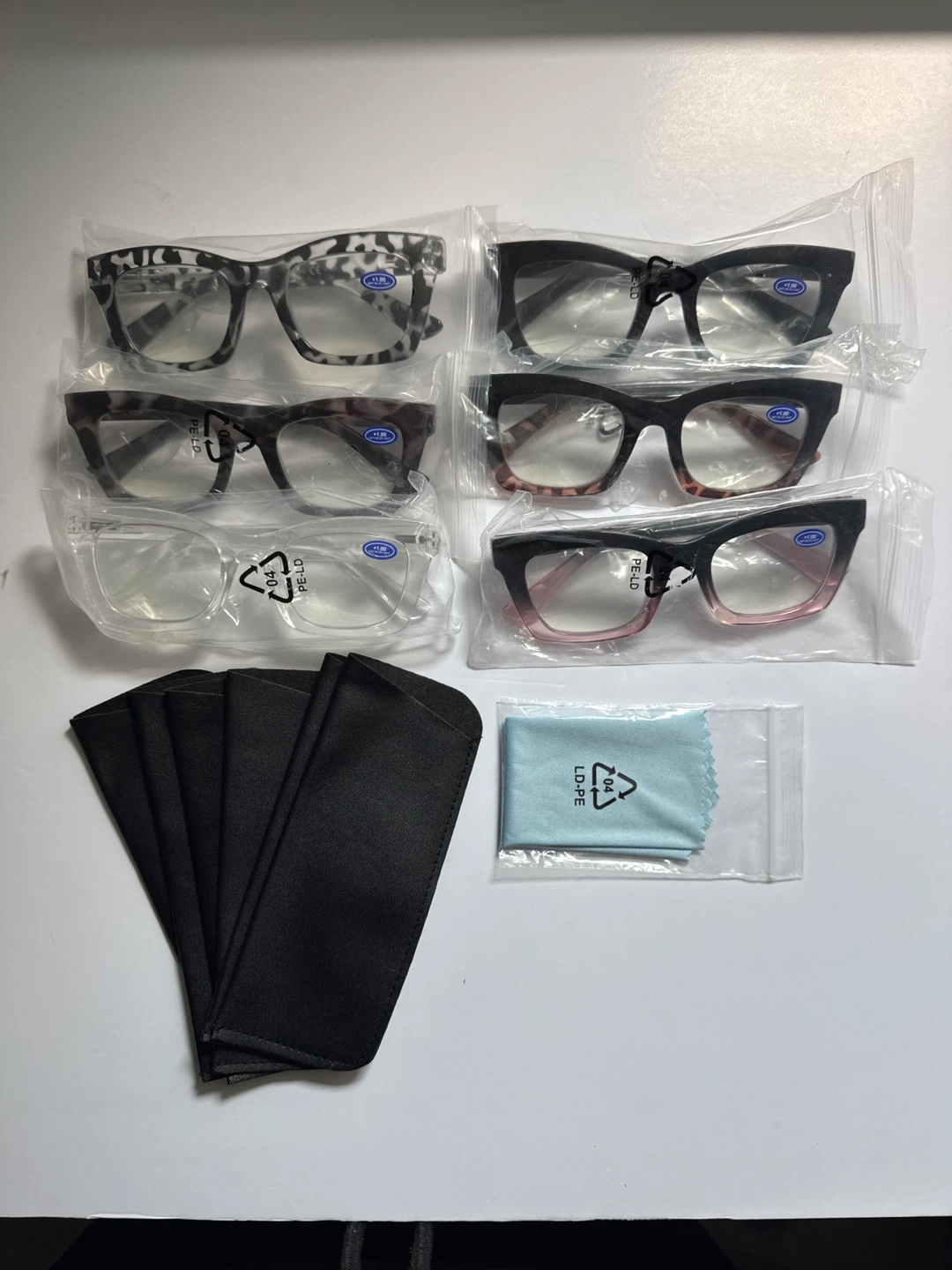 Reading Glasses Set - 6 Pairs