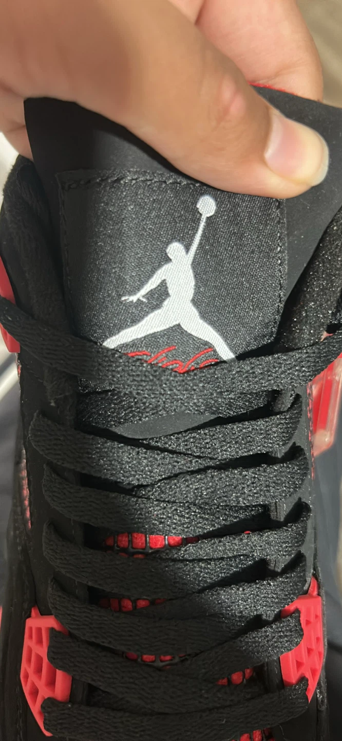 Jordan 4 red thunder brand new in box and come with tag - photo 2