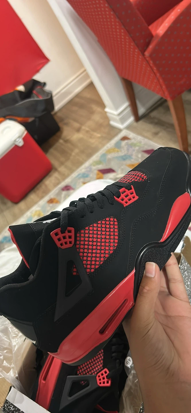 Jordan 4 red thunder brand new in box and come with tag - photo 4