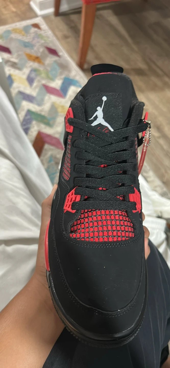 Jordan 4 red thunder brand new in box and come with tag - photo 5