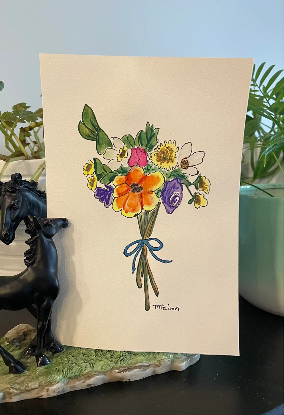 Watercolor Floral Paintings - photo 5