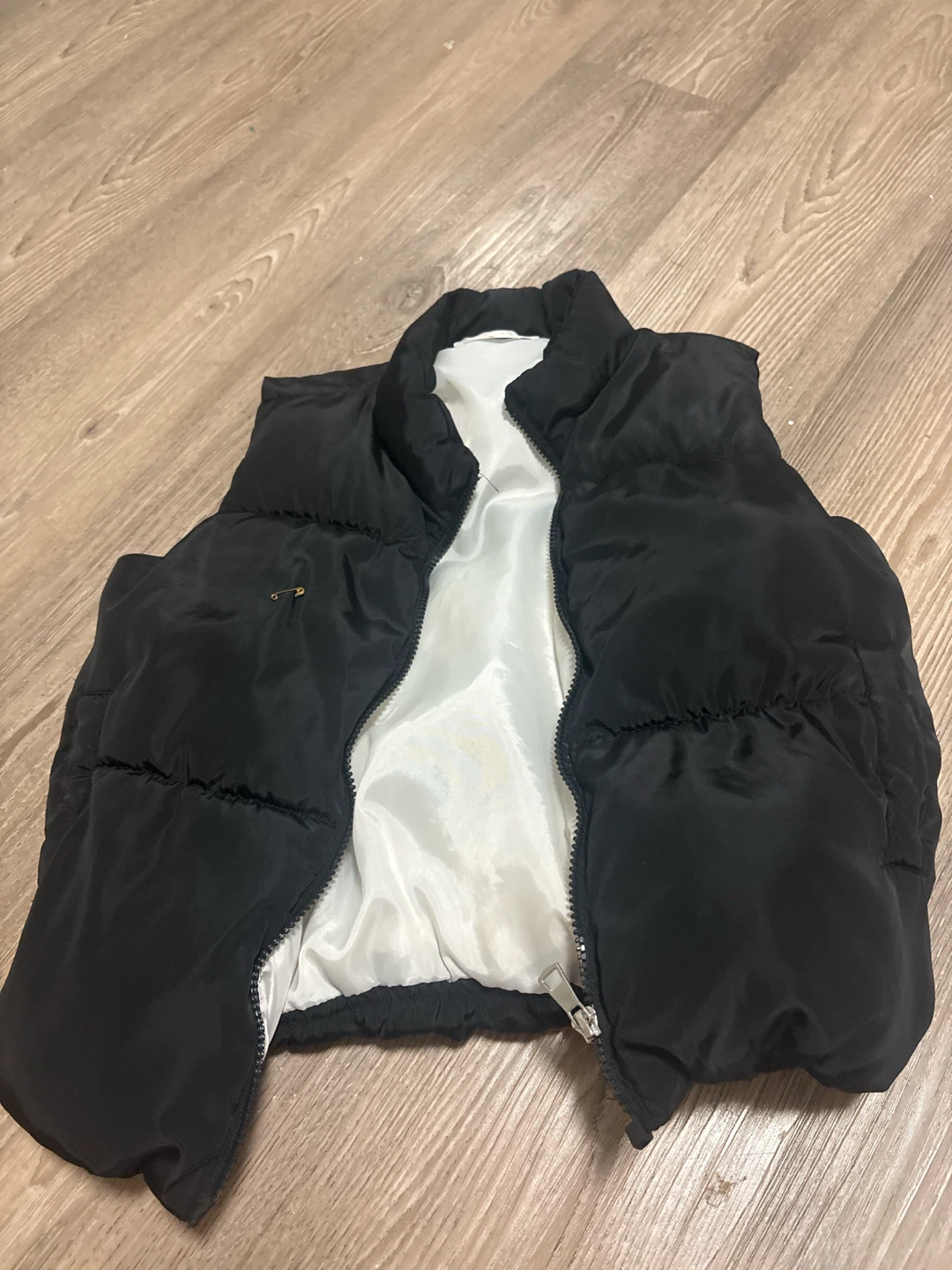 Black Puffer Vest