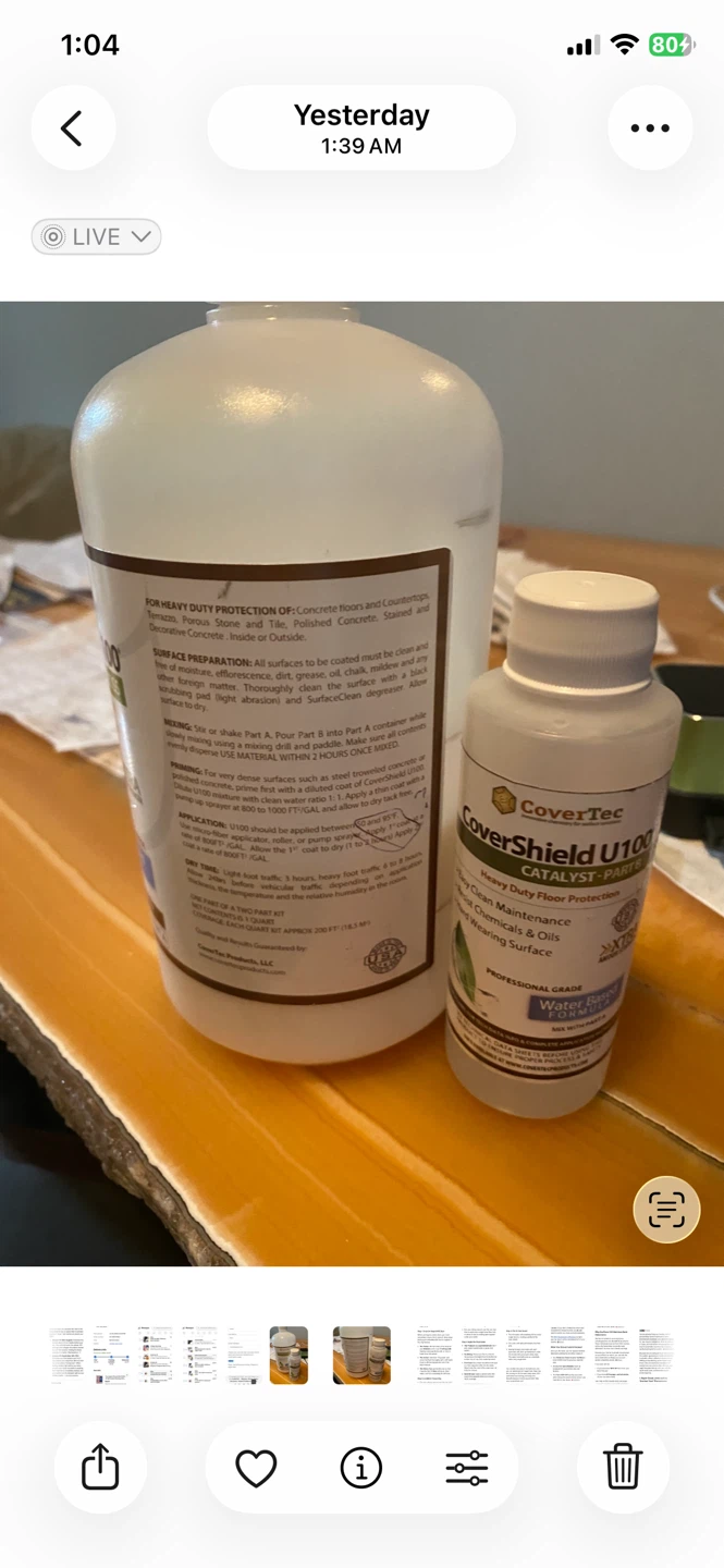 covershield100 sealer stone + - photo 2