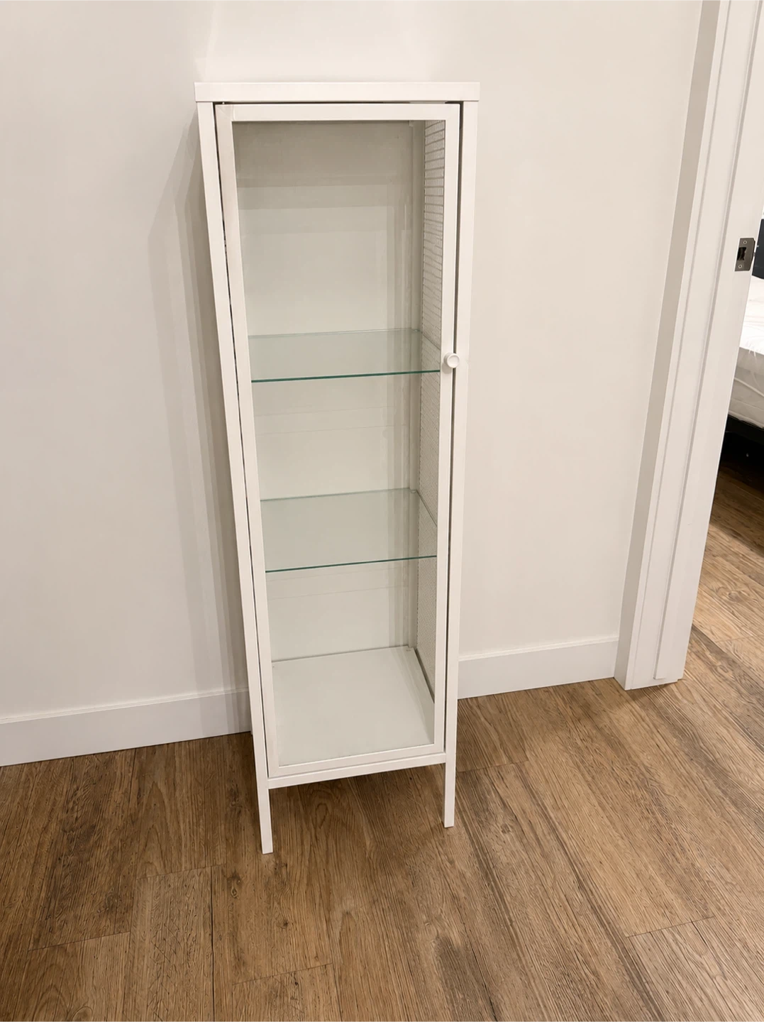 IKEA BAGGEBO Glass-door cabinet, white - photo 2