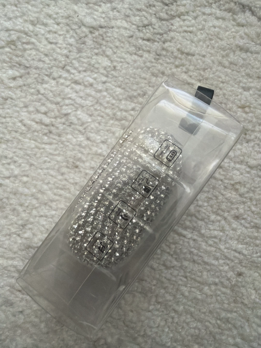 Rhinestone AirPod Protective Case - photo 2