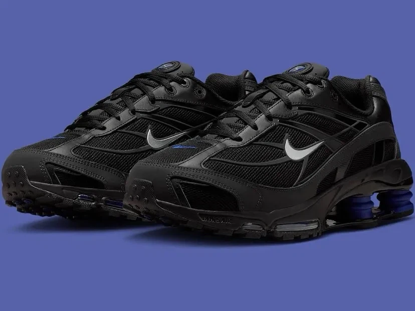 Nike Shox Black Athletic Shoes