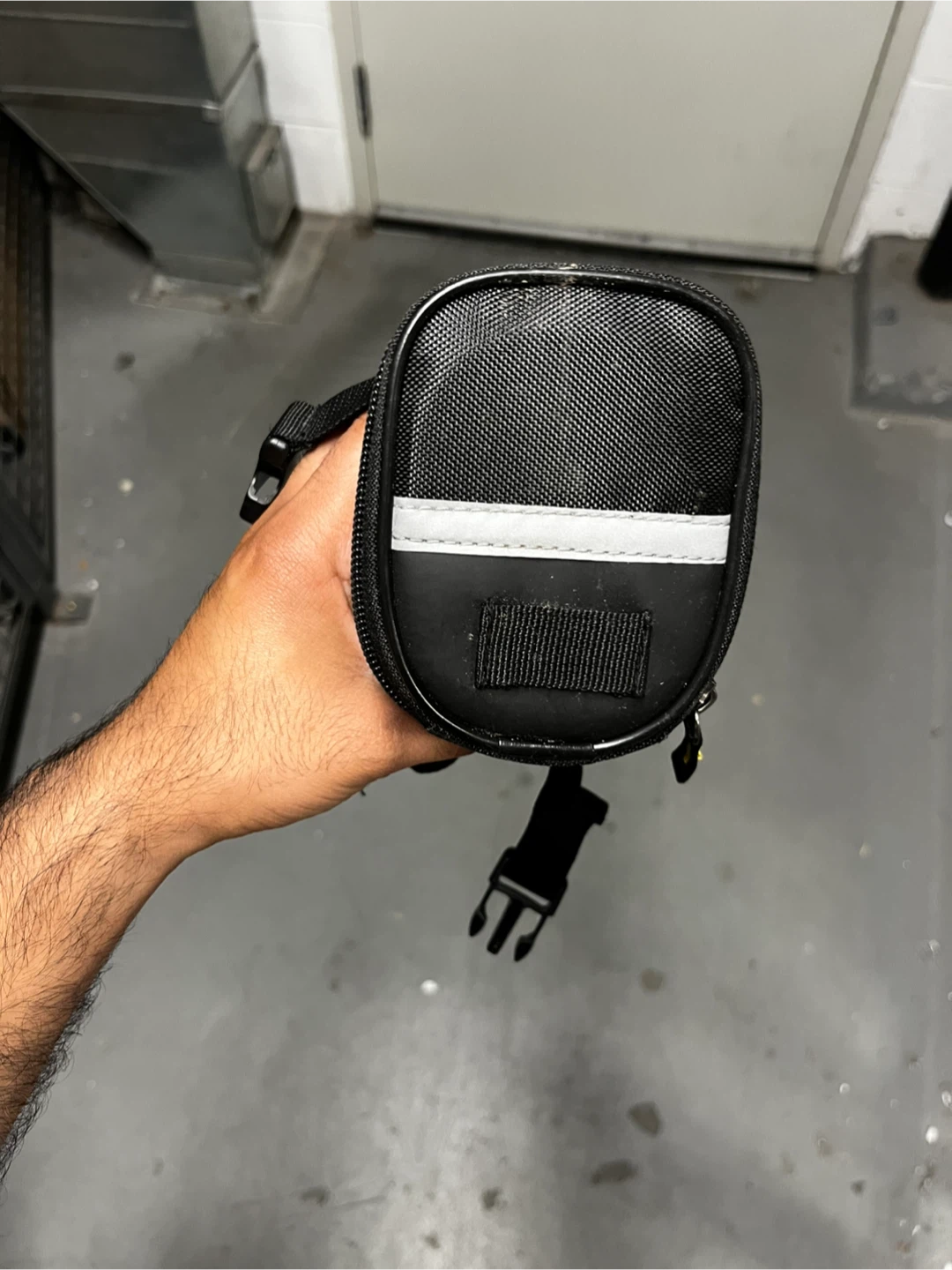 Black Bicycle Saddle Bag with Tool Kit - photo 2