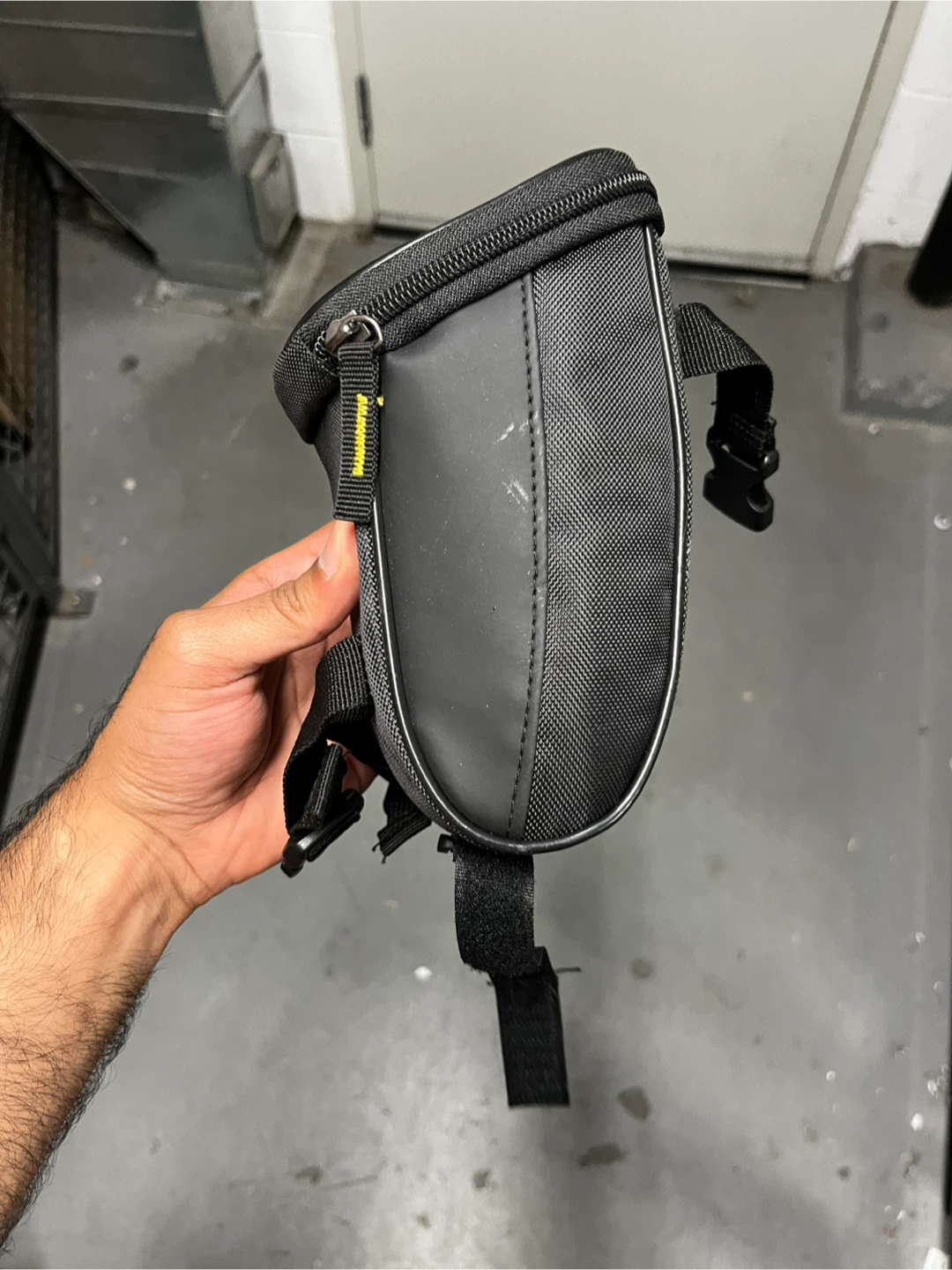 Black Bicycle Saddle Bag with Tool Kit - photo 3