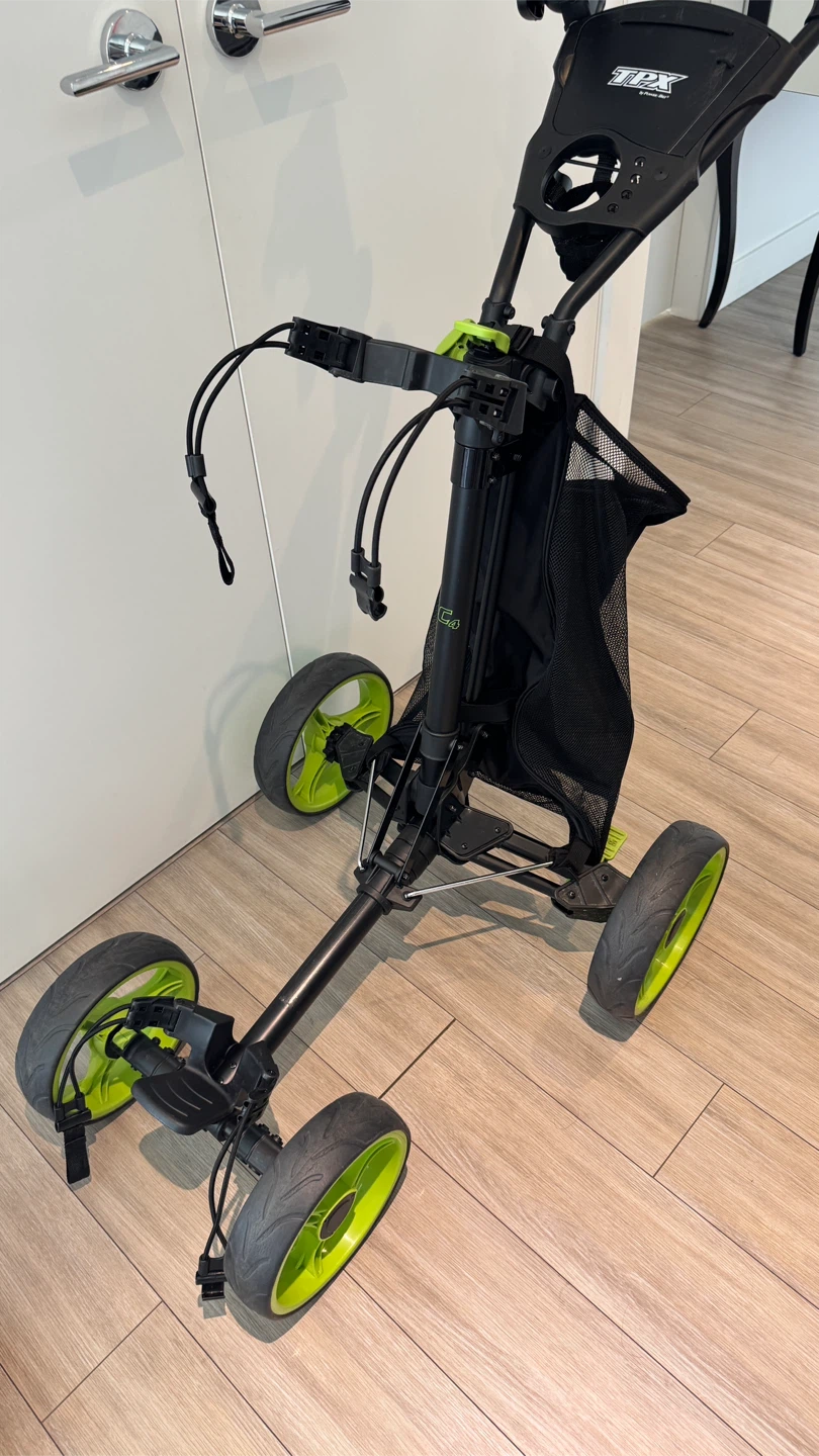 FOX 4-Wheel Golf Push Cart - photo 3