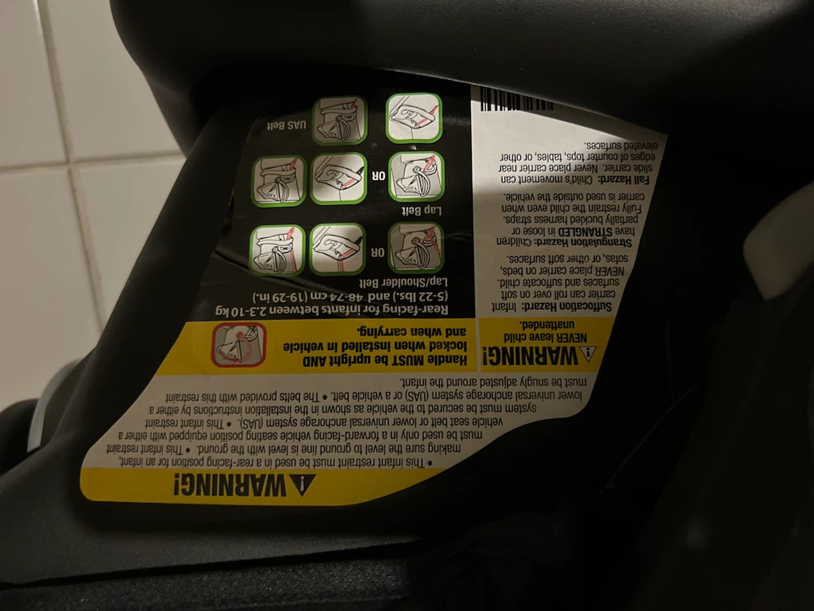Expired Maxi-Cosi Mico AP Infant Car Seat - photo 3