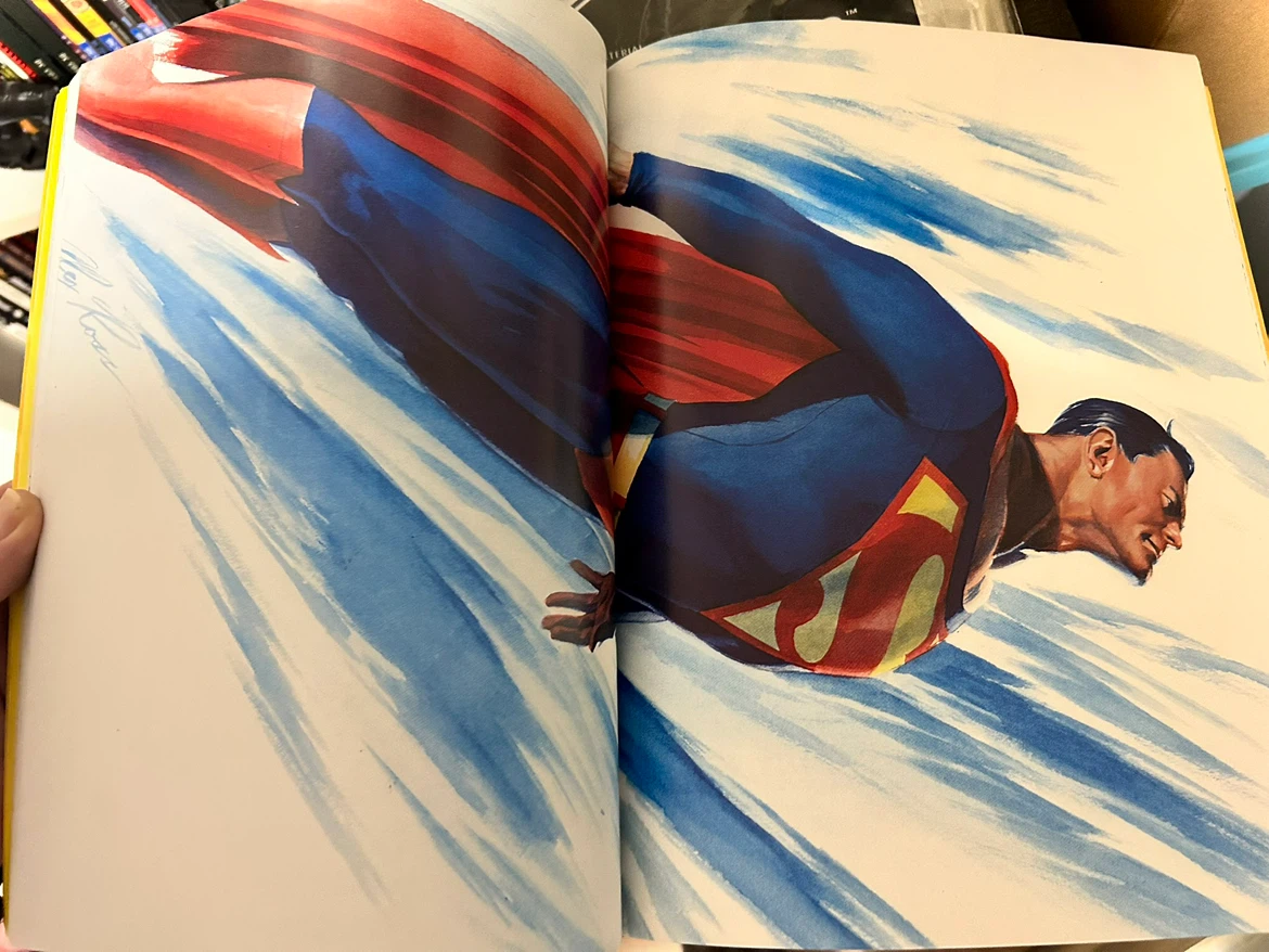 The DC Comics Sketches of Alex Ross "Rough Justice" Art Book - photo 3