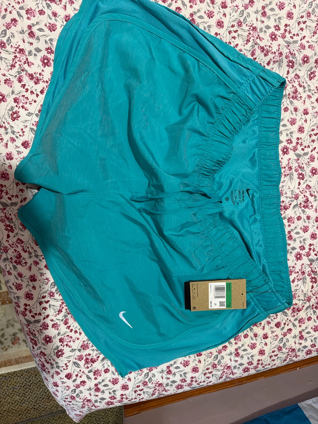 Nike Womens Running Shorts XL Teal