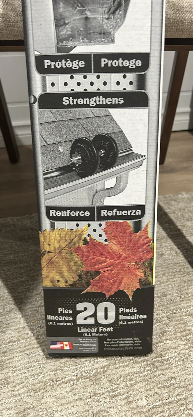 Smart Screen Gutter Protection 20 ft.