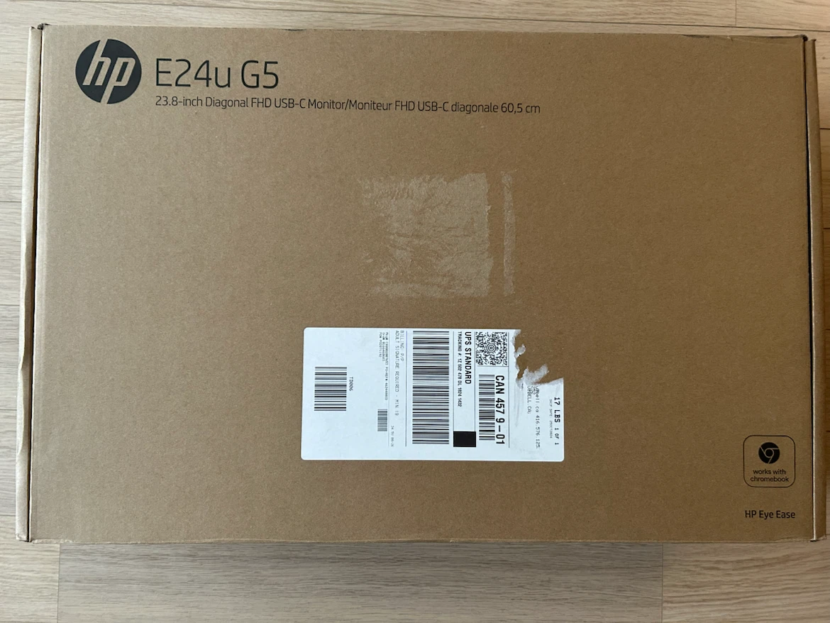 HP E24u G5 23.8-inch FHD USB-C Monitor - photo 2