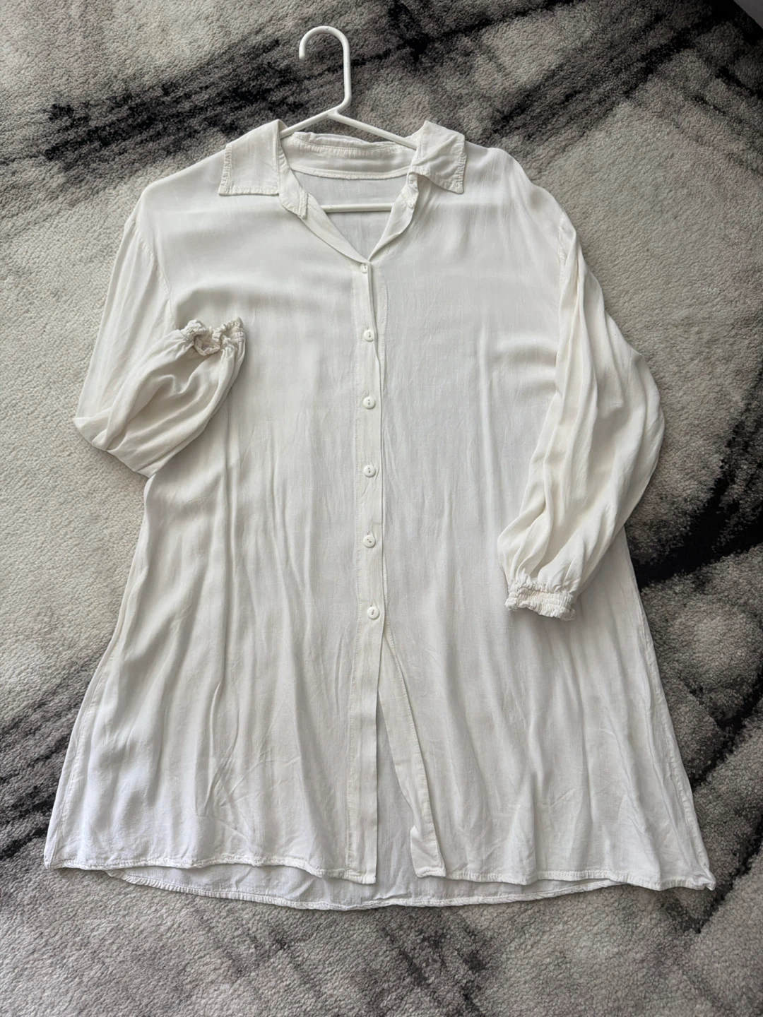 Blue Knit Sweater Vest and White Collared Shirt Set - photo 3