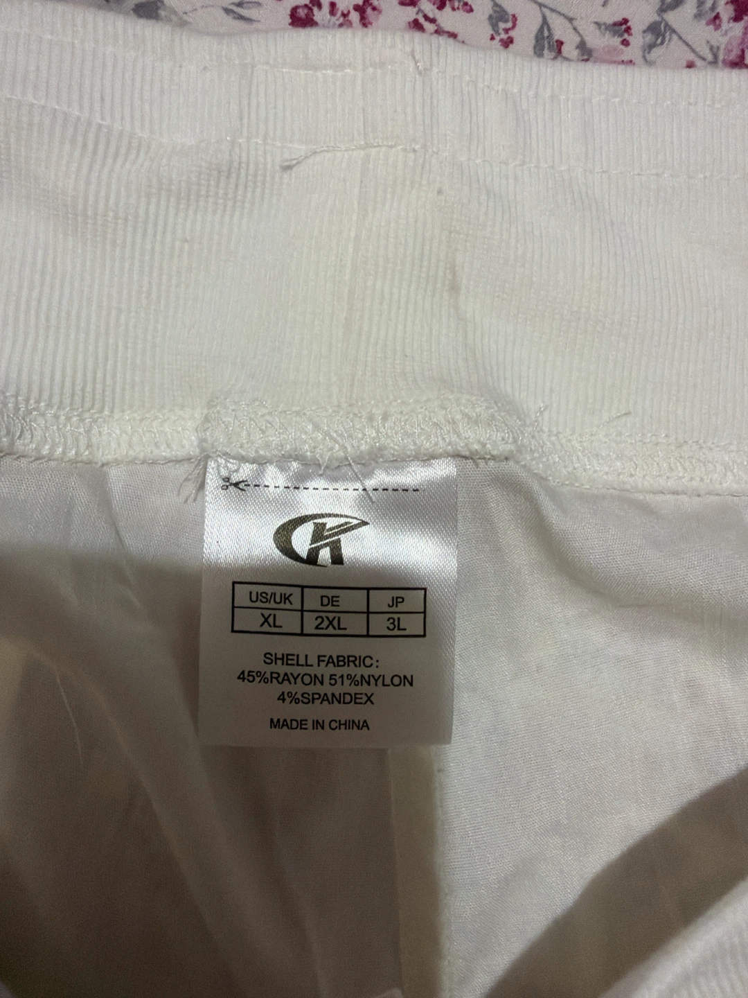 White Cargo capri  - 2XL - photo 2