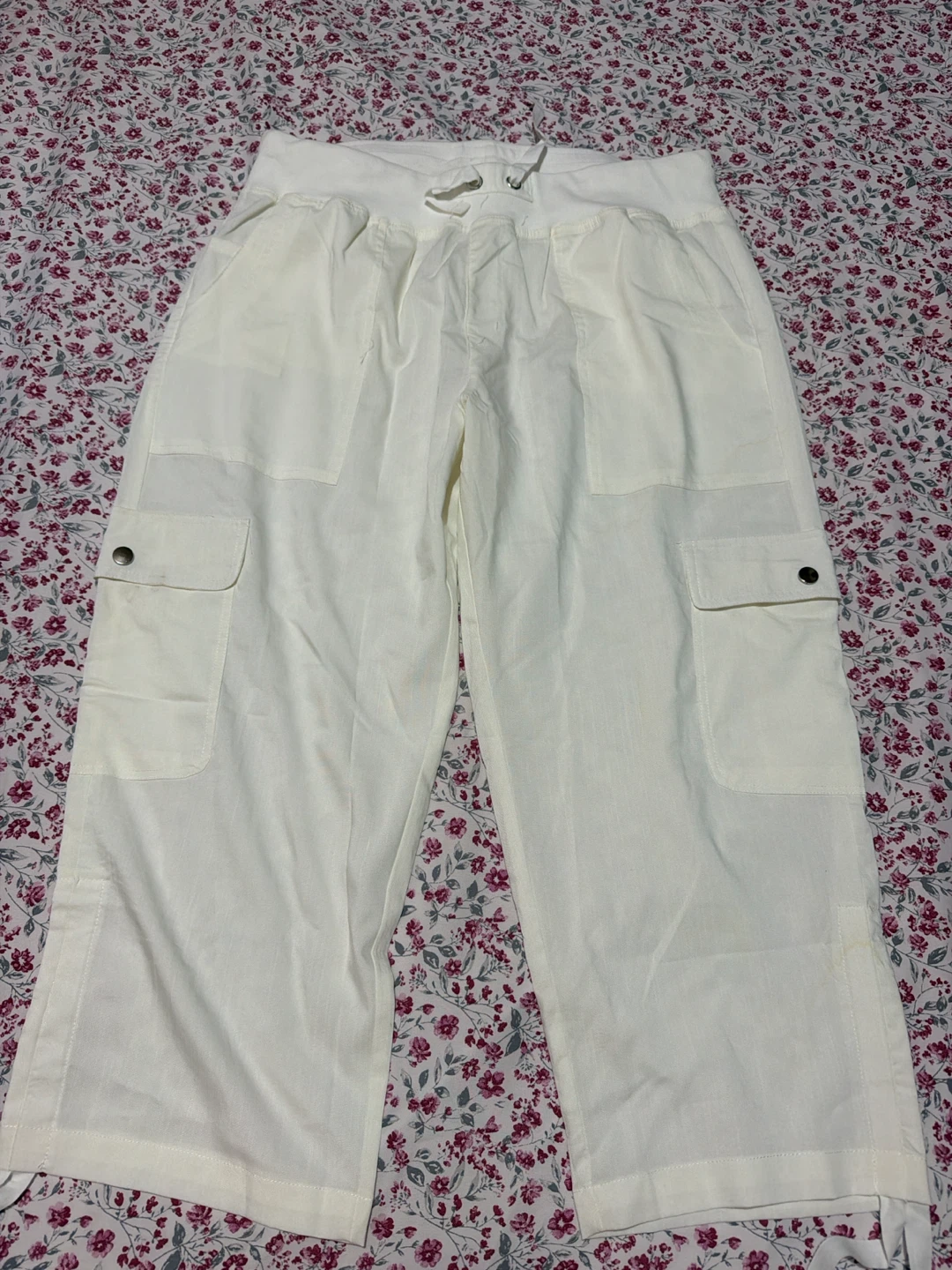 White Cargo capri  - 2XL - photo 3