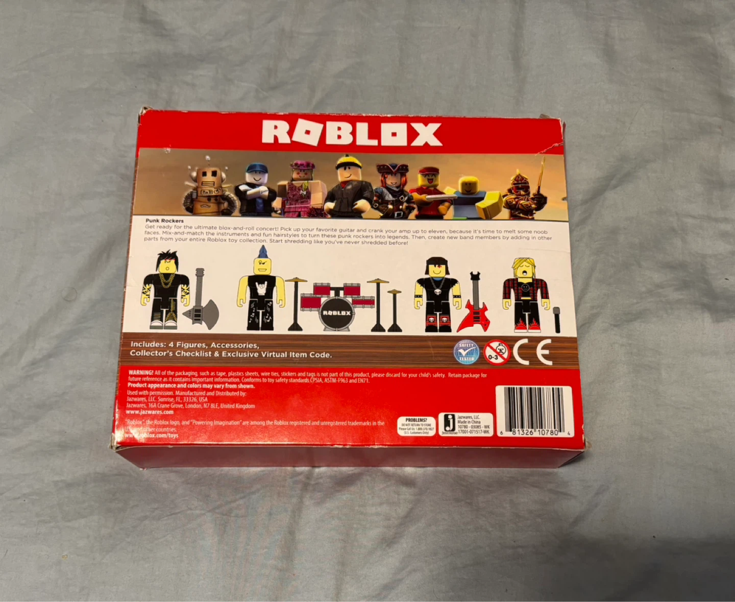 Roblox Punk Rockers Mix & Match Figure Set - photo 3