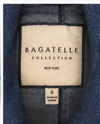Bagatelle Collection Denim Jacket - Size S - photo 3