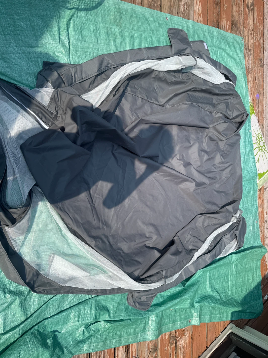 Baby Playpen - Dark Grey, 79"X71" - photo 4