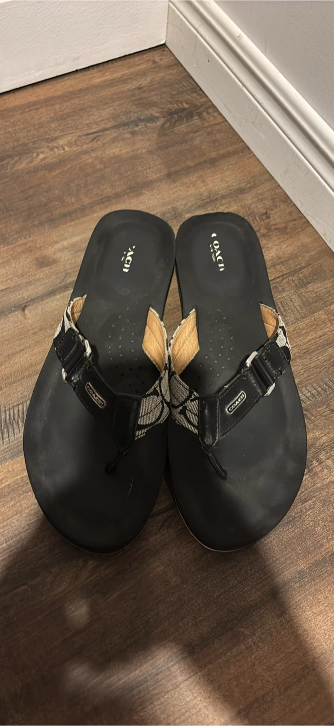 Coach Flip Flops