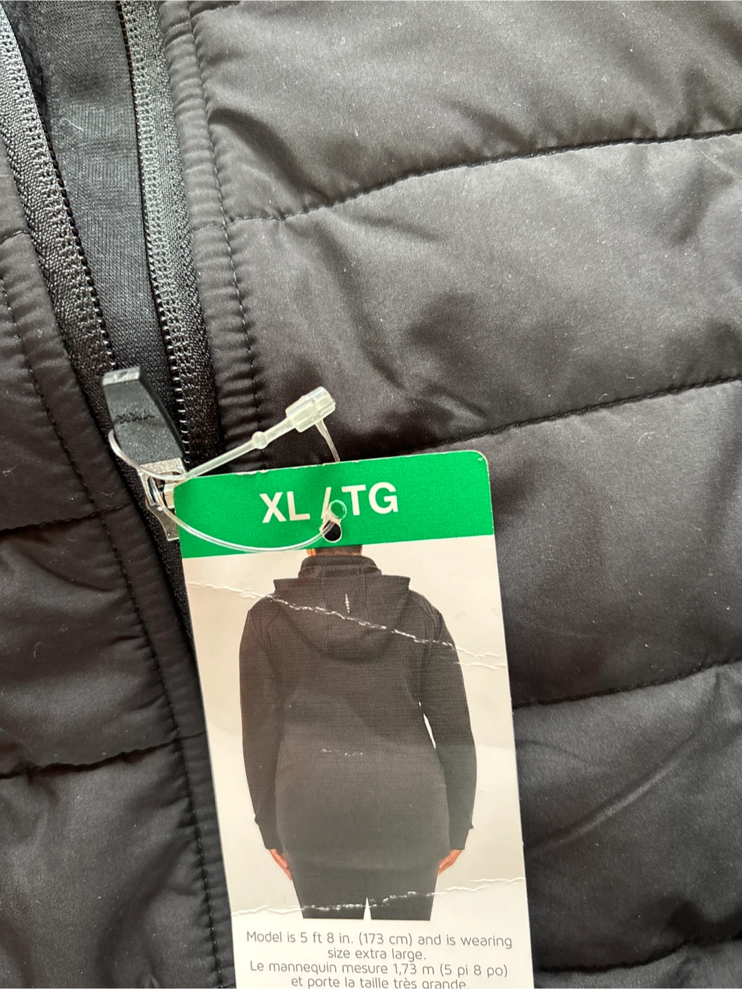Ladies Tuff Athletics Hooded Puffer Jacket XL/TG - photo 3