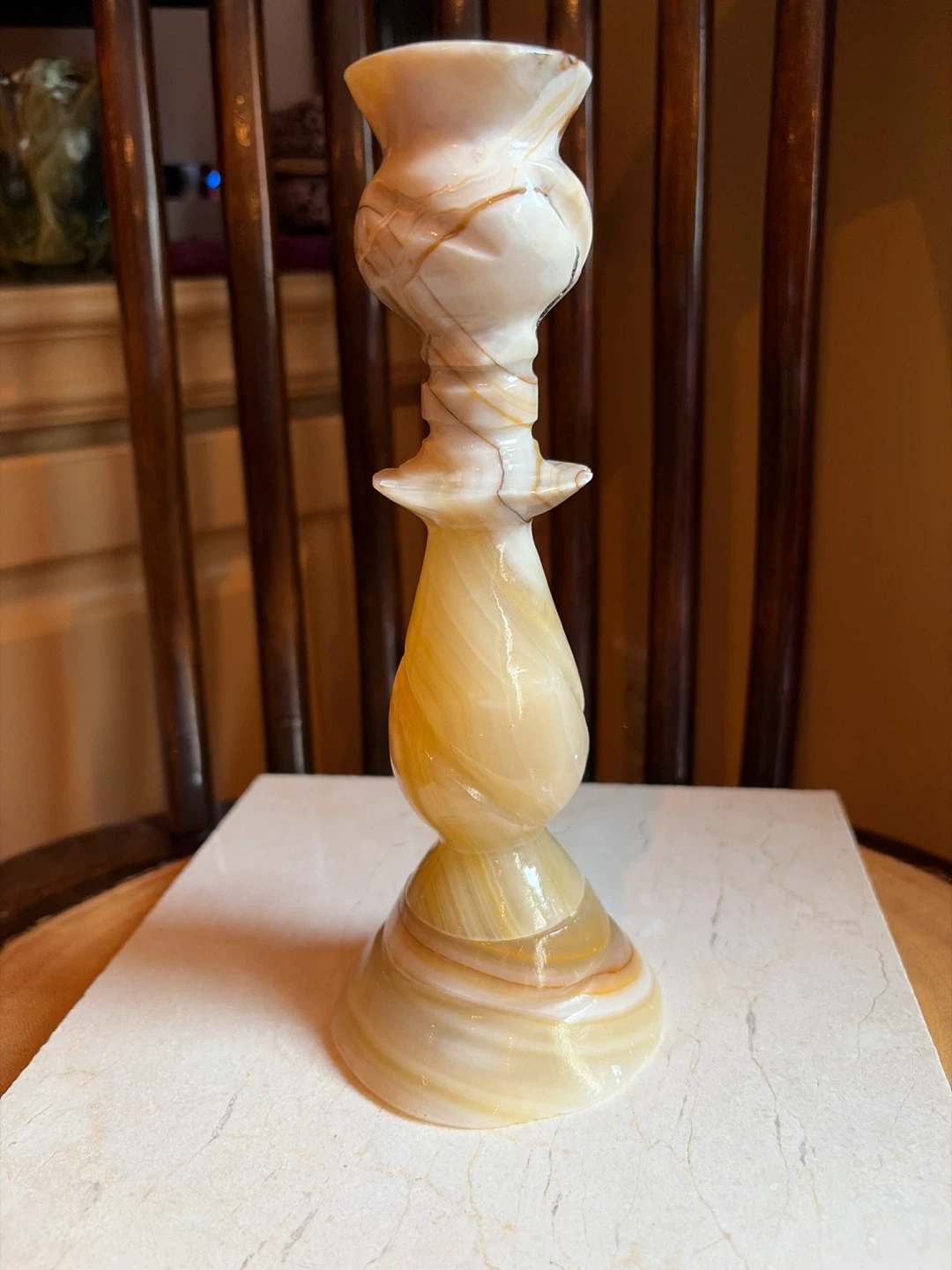 Onyx Candlestick Holder
