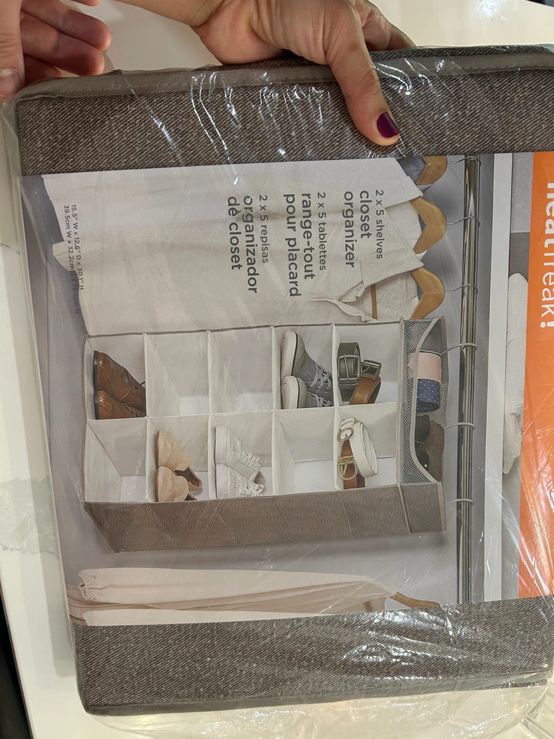 heatmeak Closet Organizer 5 Shelves - photo 3