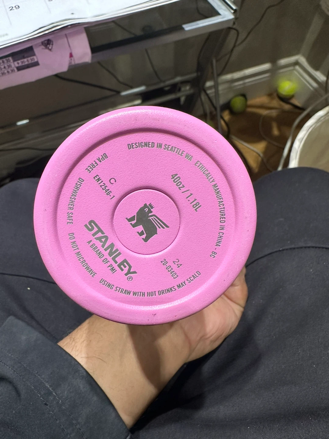 Pink Stanley Tumbler with Straw - photo 3