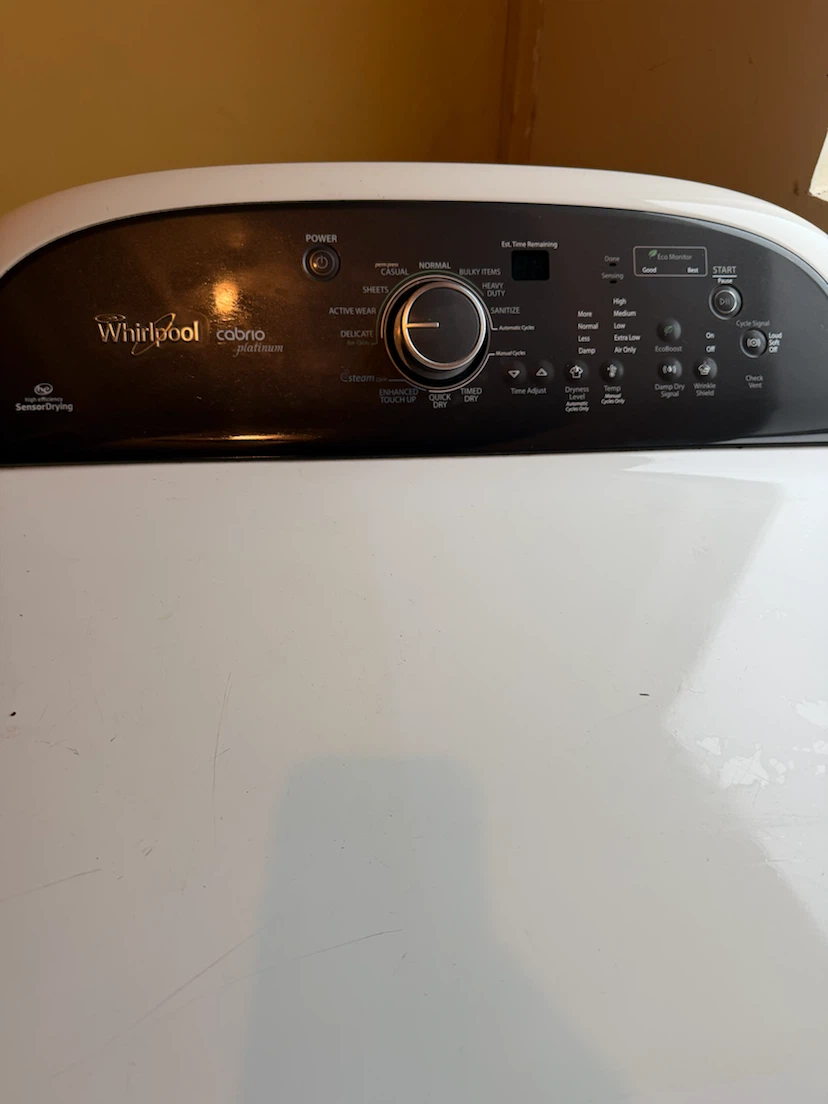 Whirlpool Cabrio Platinum Electric Dryer