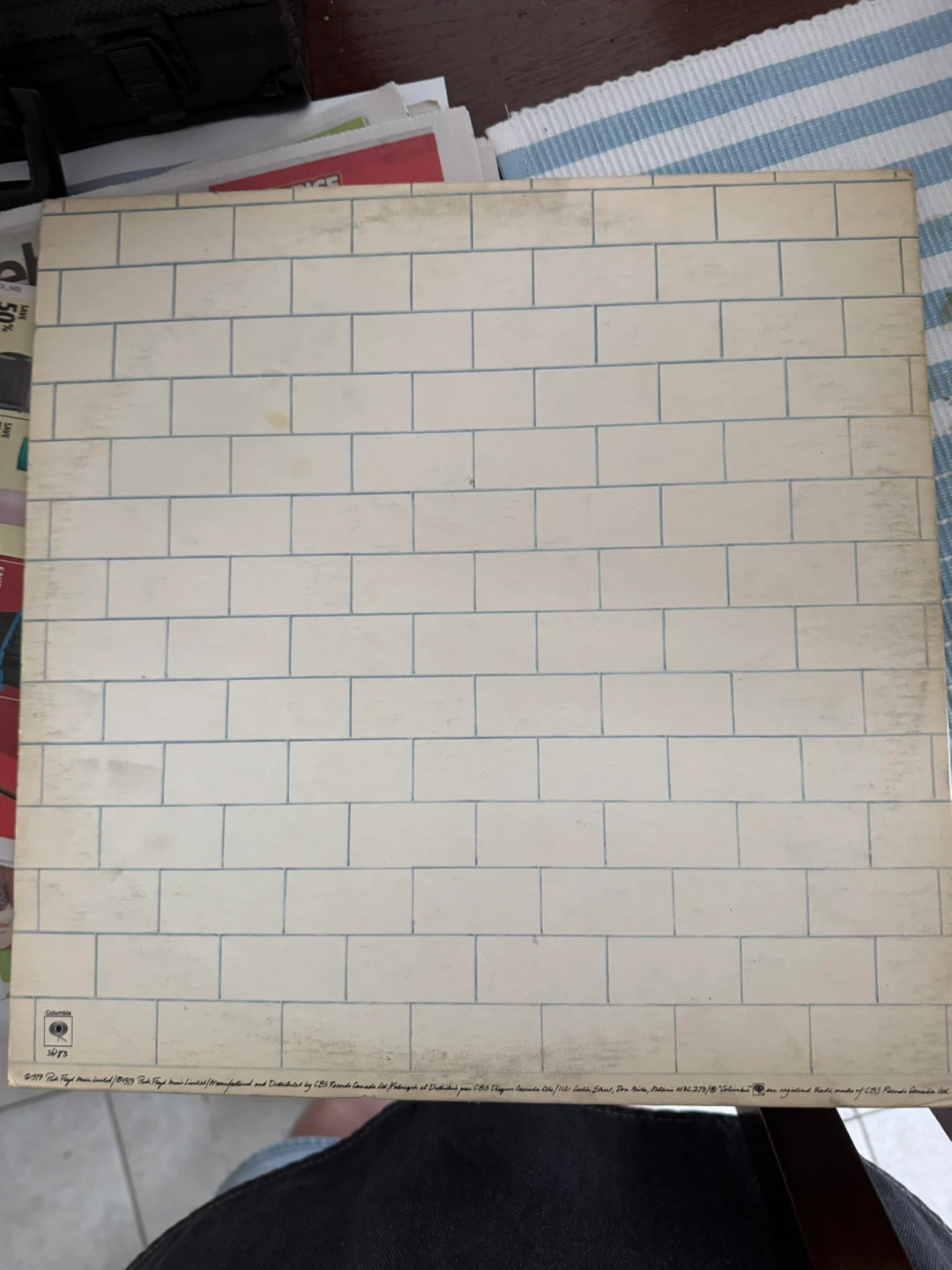 Pink Floyd "The Wall" Vinyl Record - photo 2