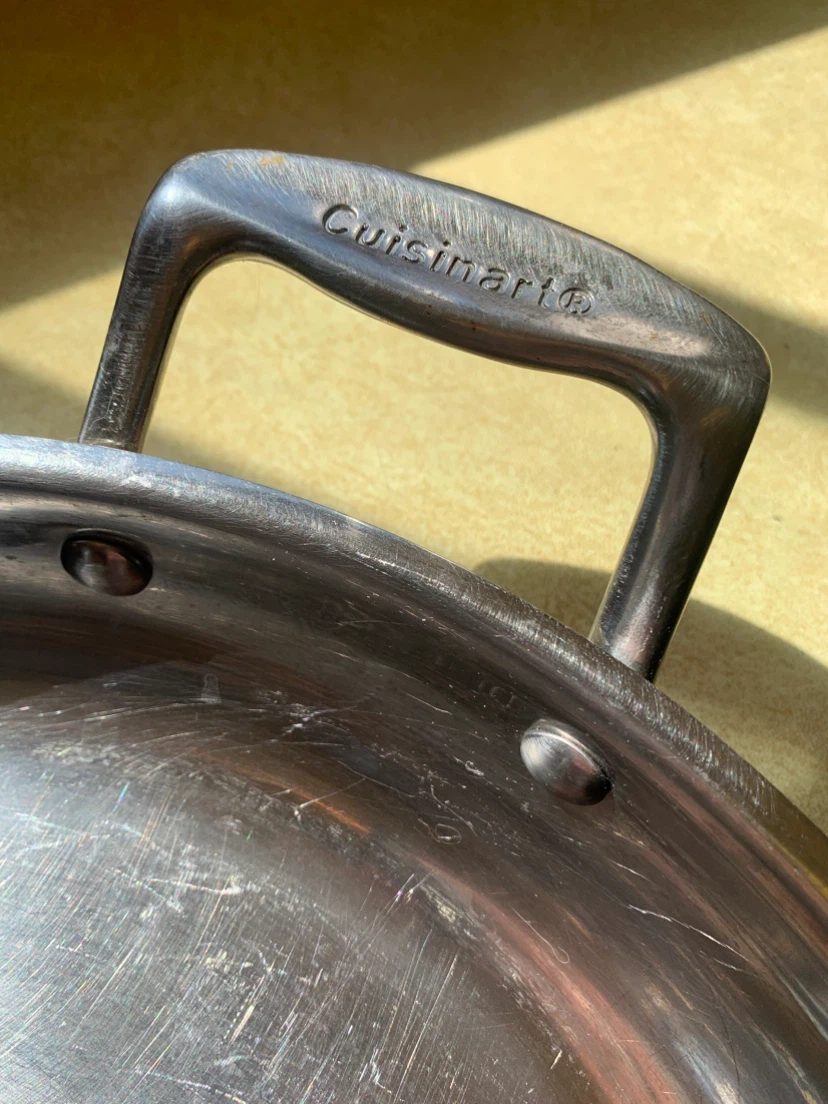 2 x stainless steel skillet/pans - photo 4