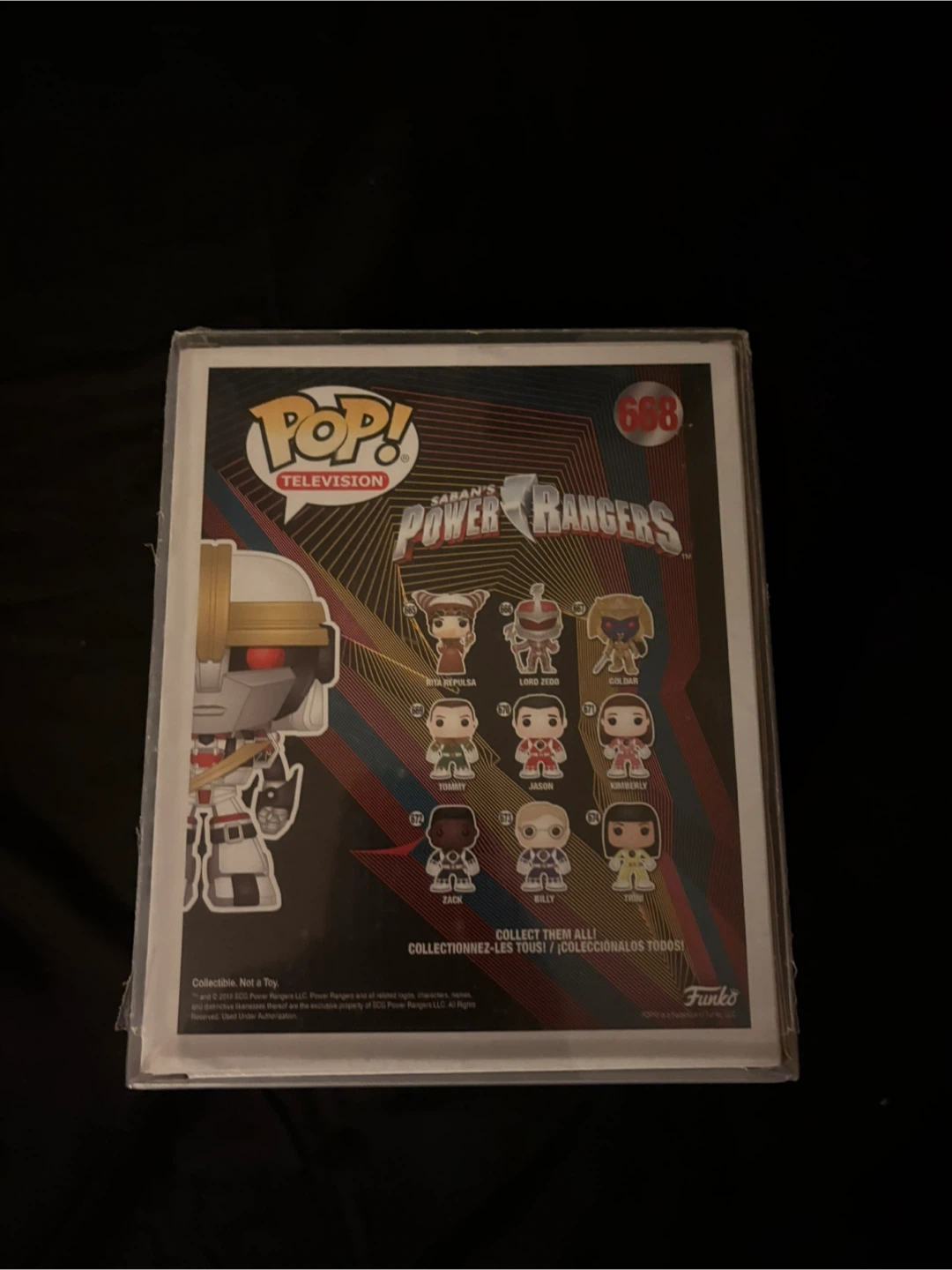 Funko Pop! Power Rangers White Tigerzord #668 - photo 3