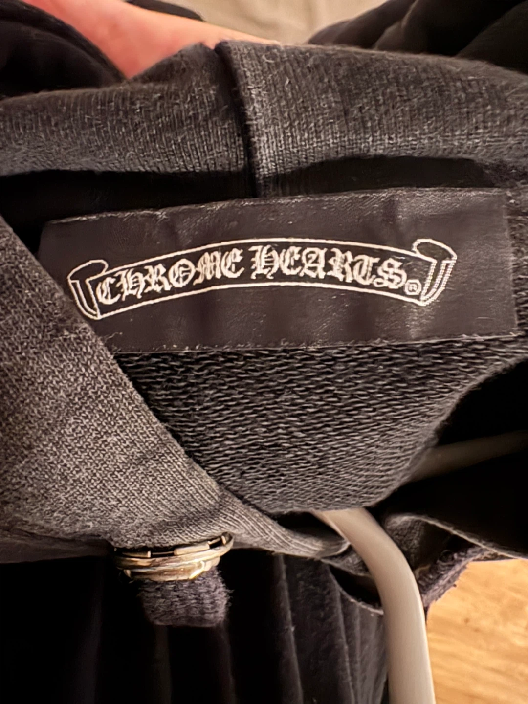 Chrome Hearts Black Hoodie - photo 2