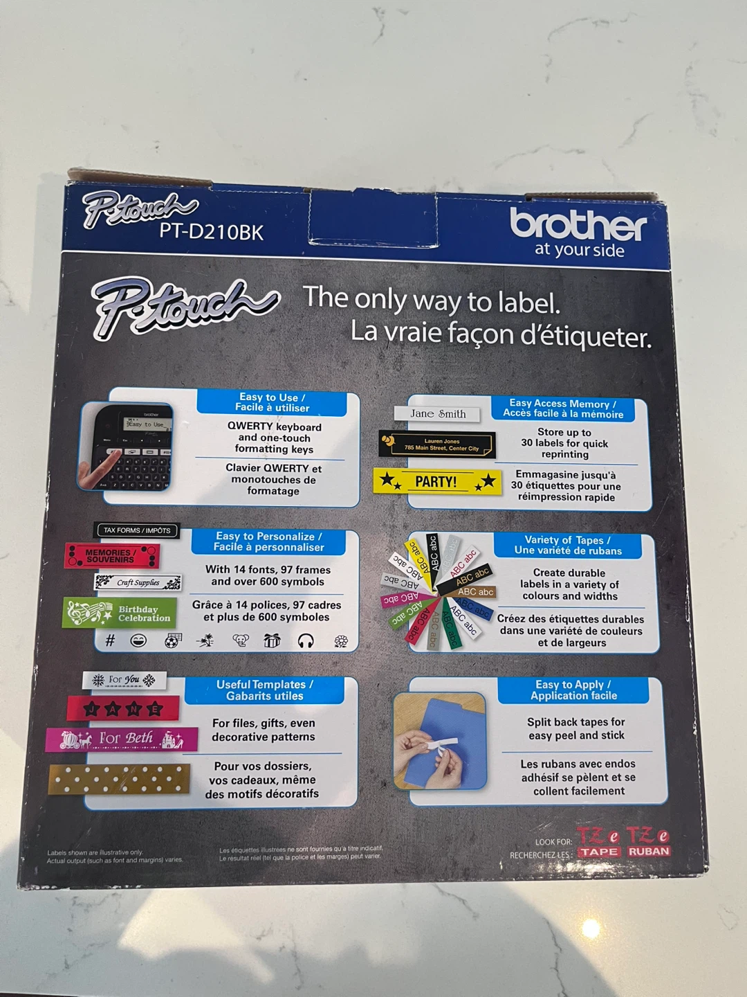 Brother Label Maker with Tape P-Touch - photo 3