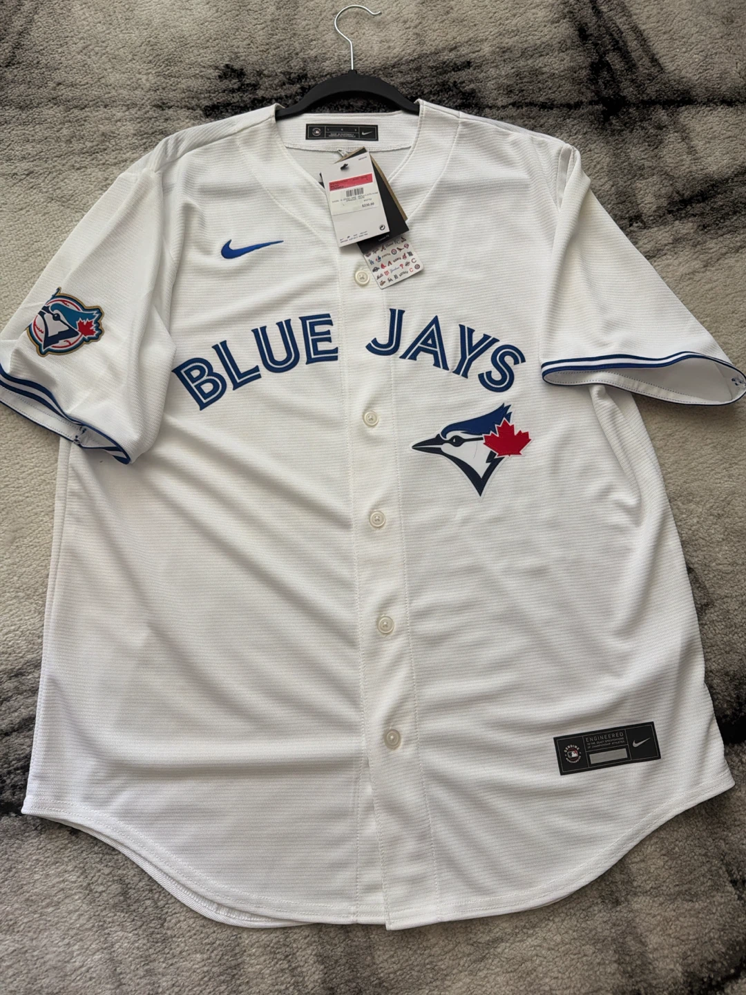 Toronto Blue Jays Nike Baseball Jersey large size