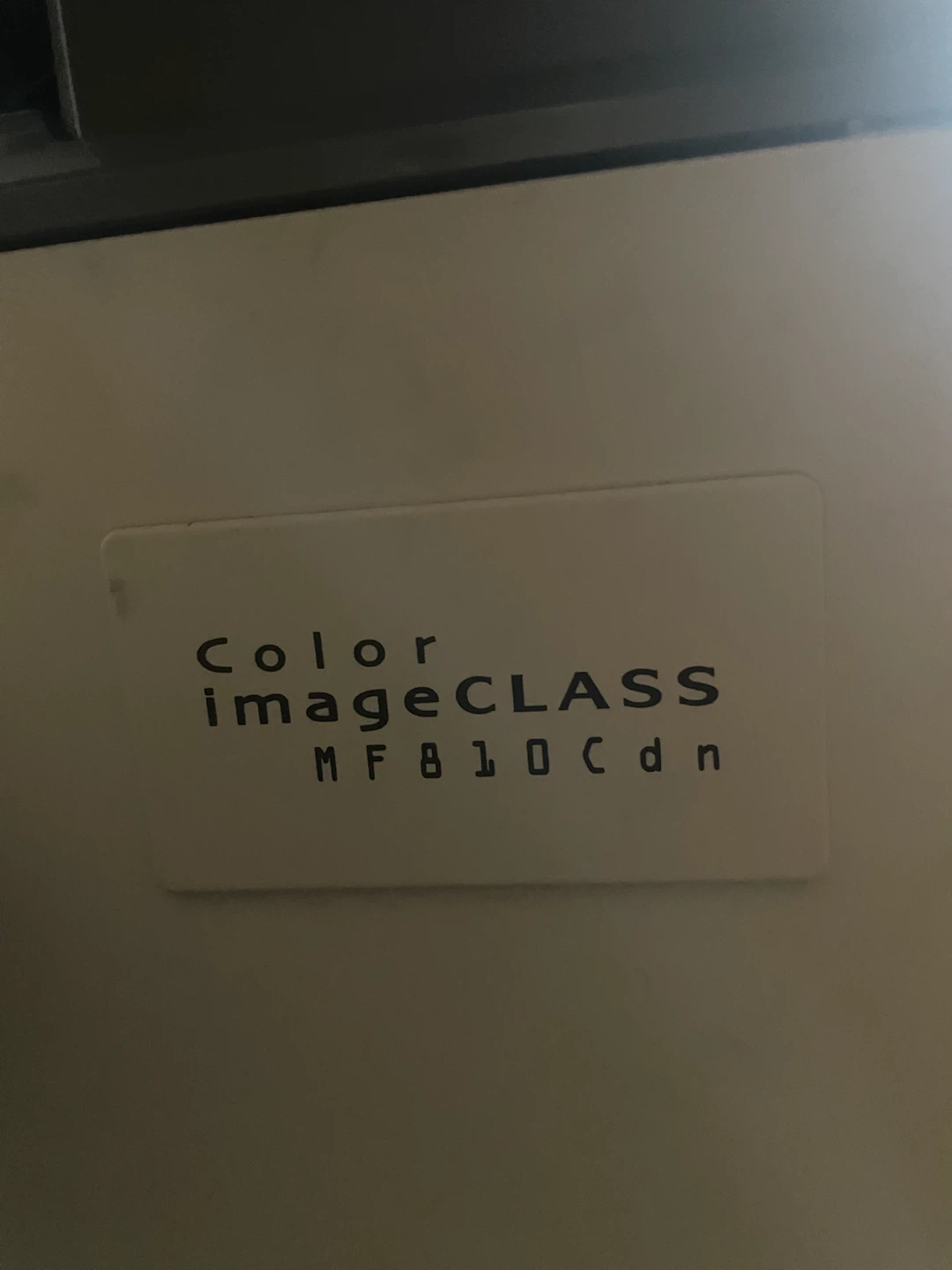 FREE Canon Color imageCLASS MF810Cdn Multifunction Printer - photo 3