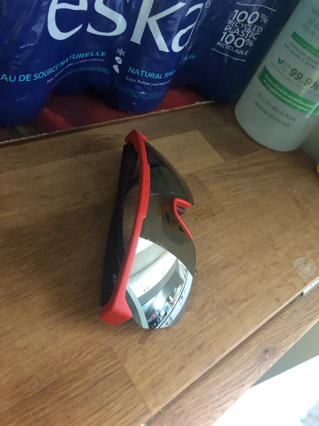 Red and Black Sport Sunglasses