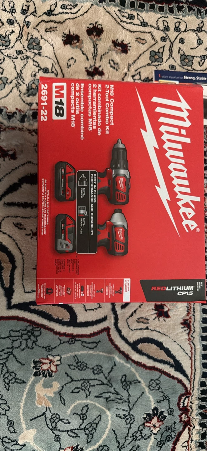 Milwaukee M18 Compact 2-Tool Combo Kit 2691-22