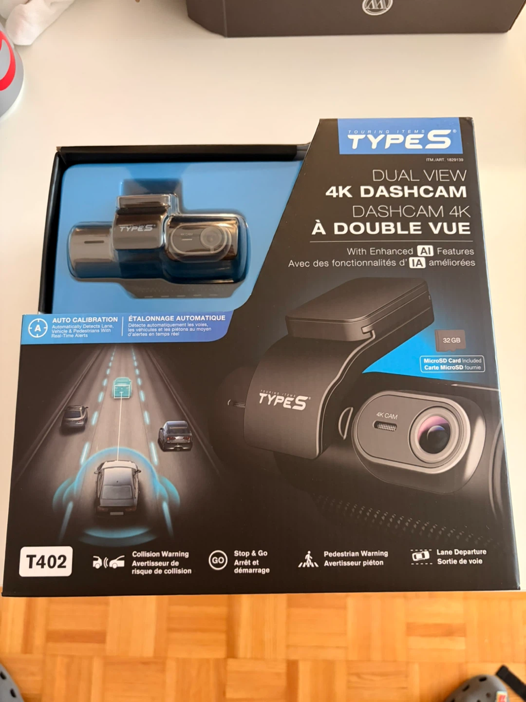 TYPES Dual View 4K Dashcam - photo 2