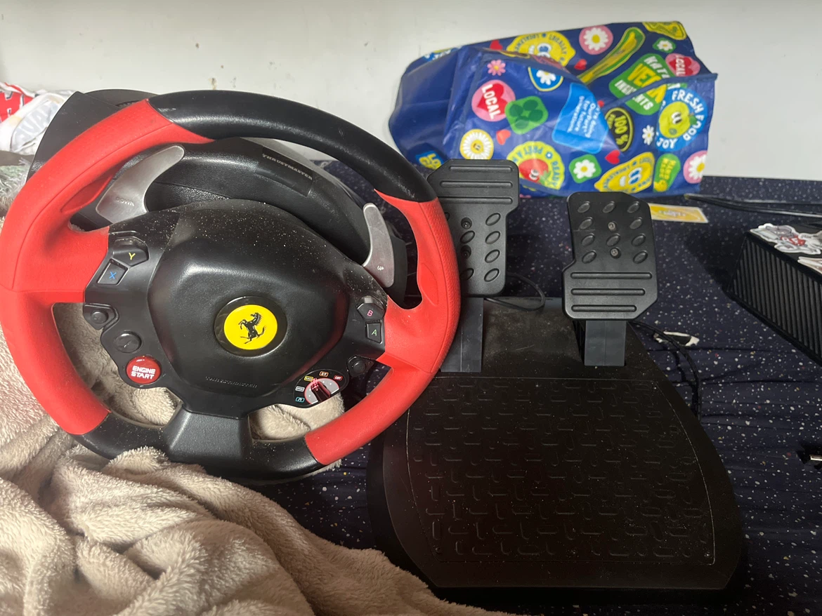 Thrustmaster Ferrari Racing Wheel and Pedals