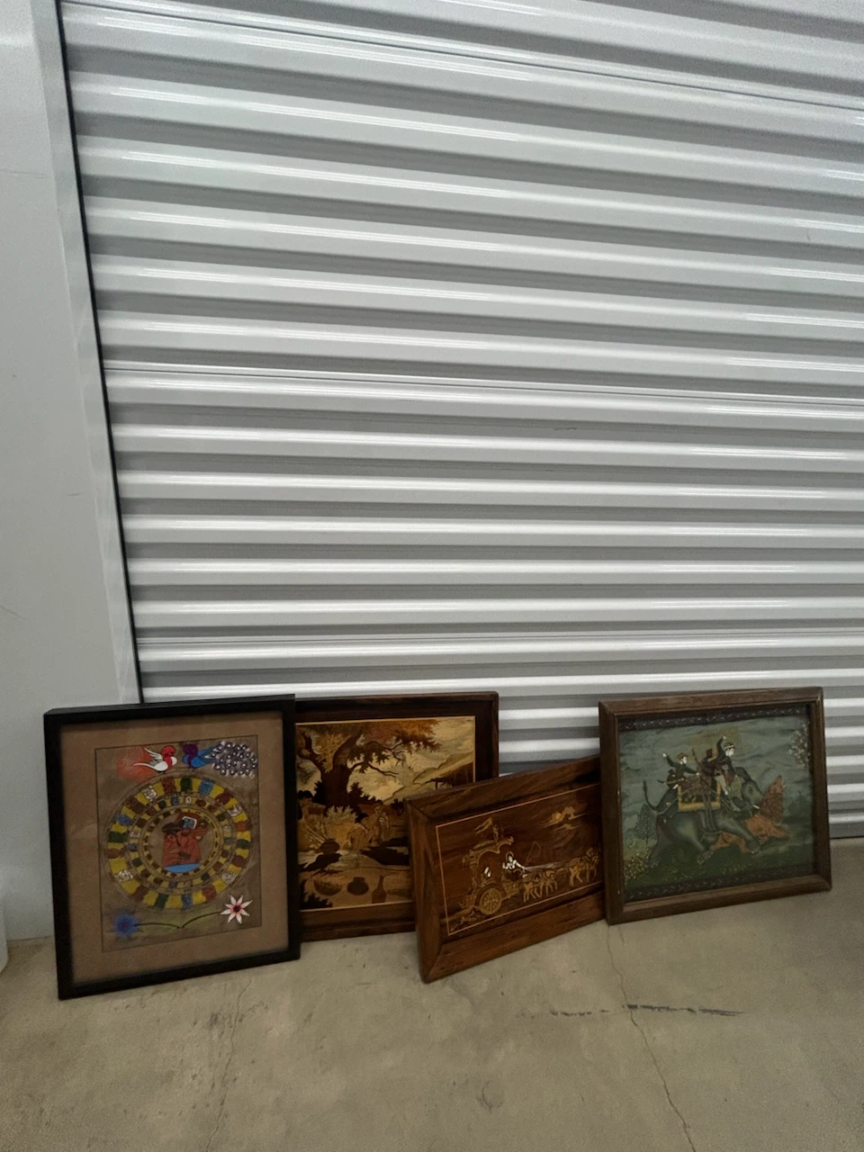 Collection of Four Framed Art Pieces