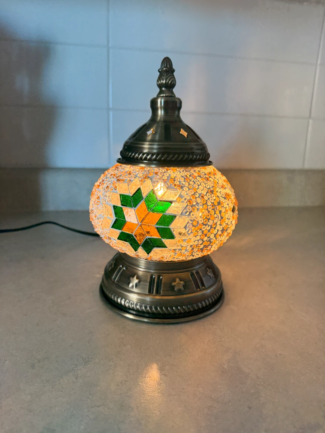 Mosaic Table Lamp