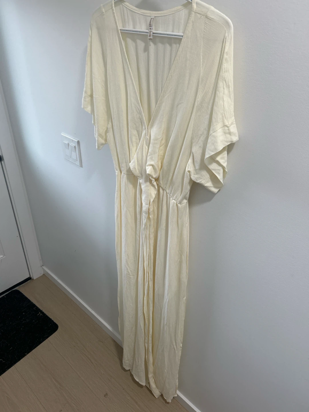 Hazel + Folk Cream Maxi Dress - photo 3