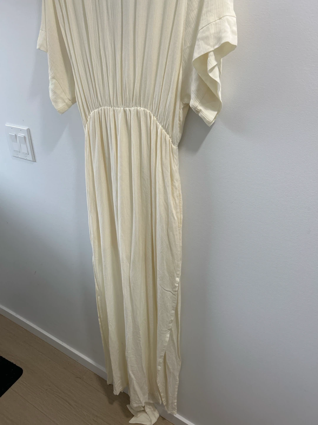 Hazel + Folk Cream Maxi Dress - photo 4