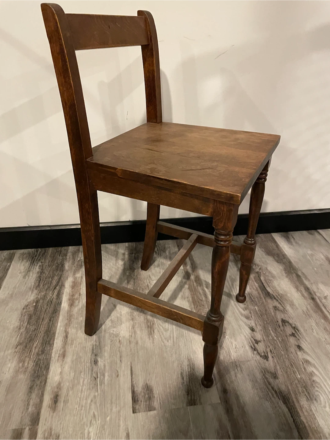 Children’s Size Antique Solid Wood Chair - PU NW - photo 2